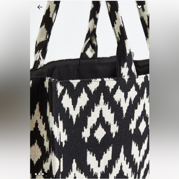 H & M Jacquard-Weave Handbag - NWT